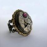 Steampunk Ring 'amelia'